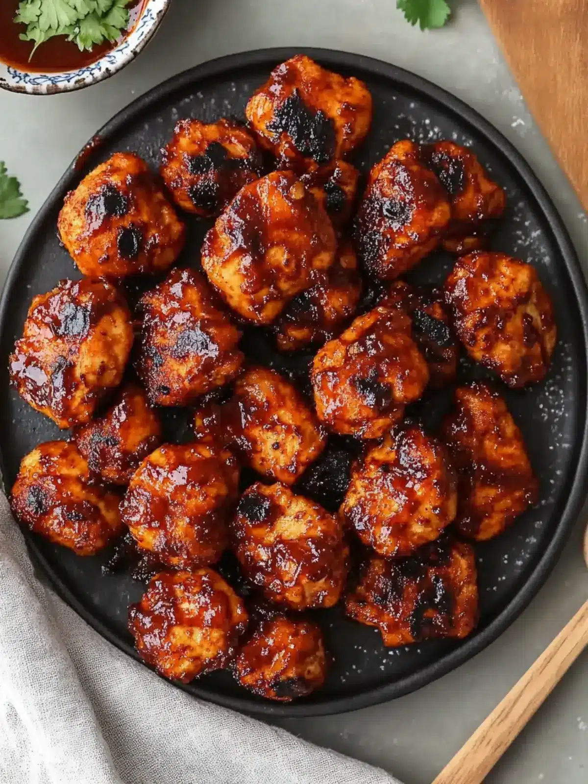Bite into Flavor: High Protein BBQ Chicken Bites Recipe 2 High Protein BBQ Chicken Bites