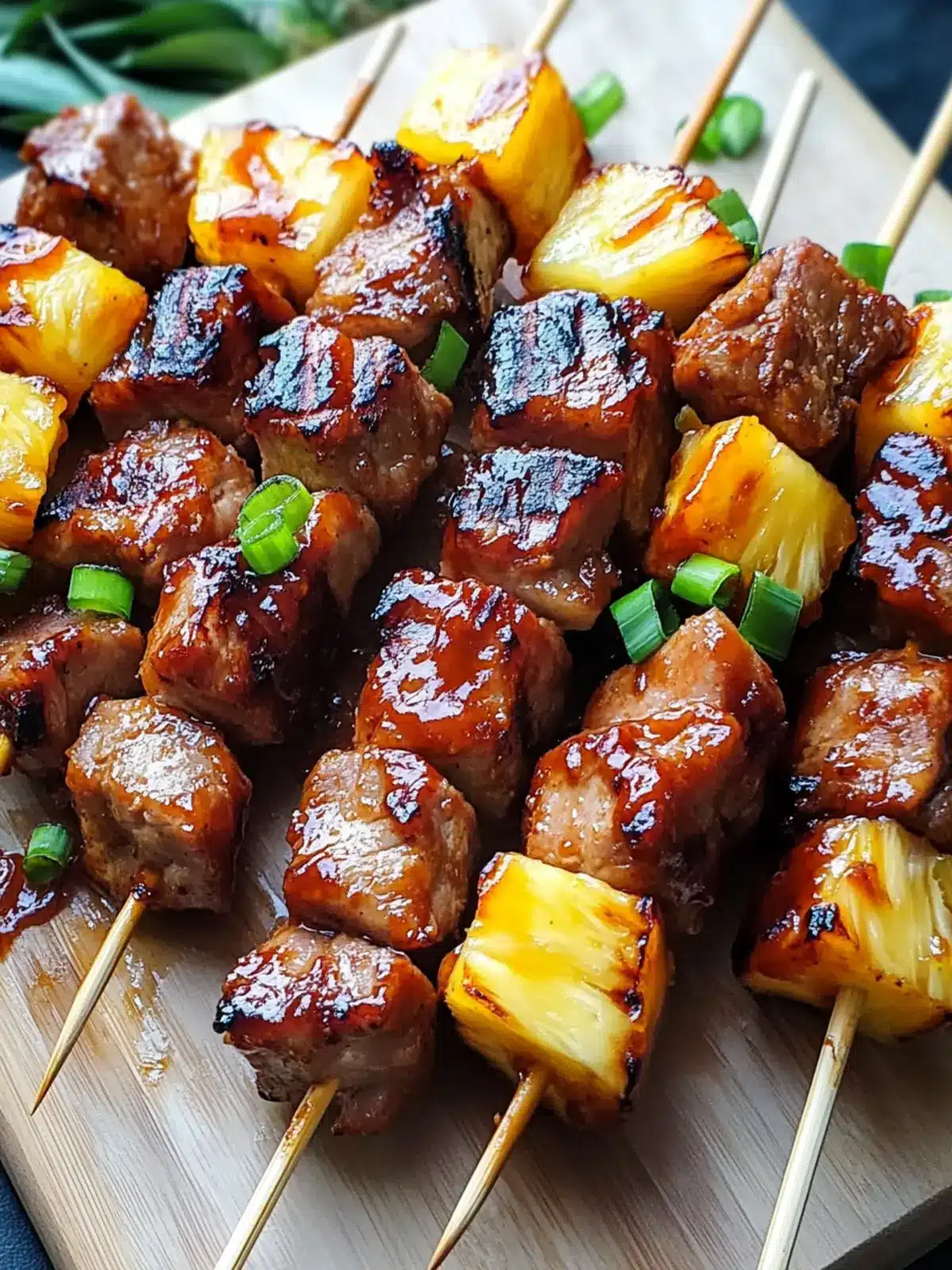 Pineapple BBQ Pork Skewers That Will Wow Your Taste Buds 4 Pineapple BBQ Pork Skewers