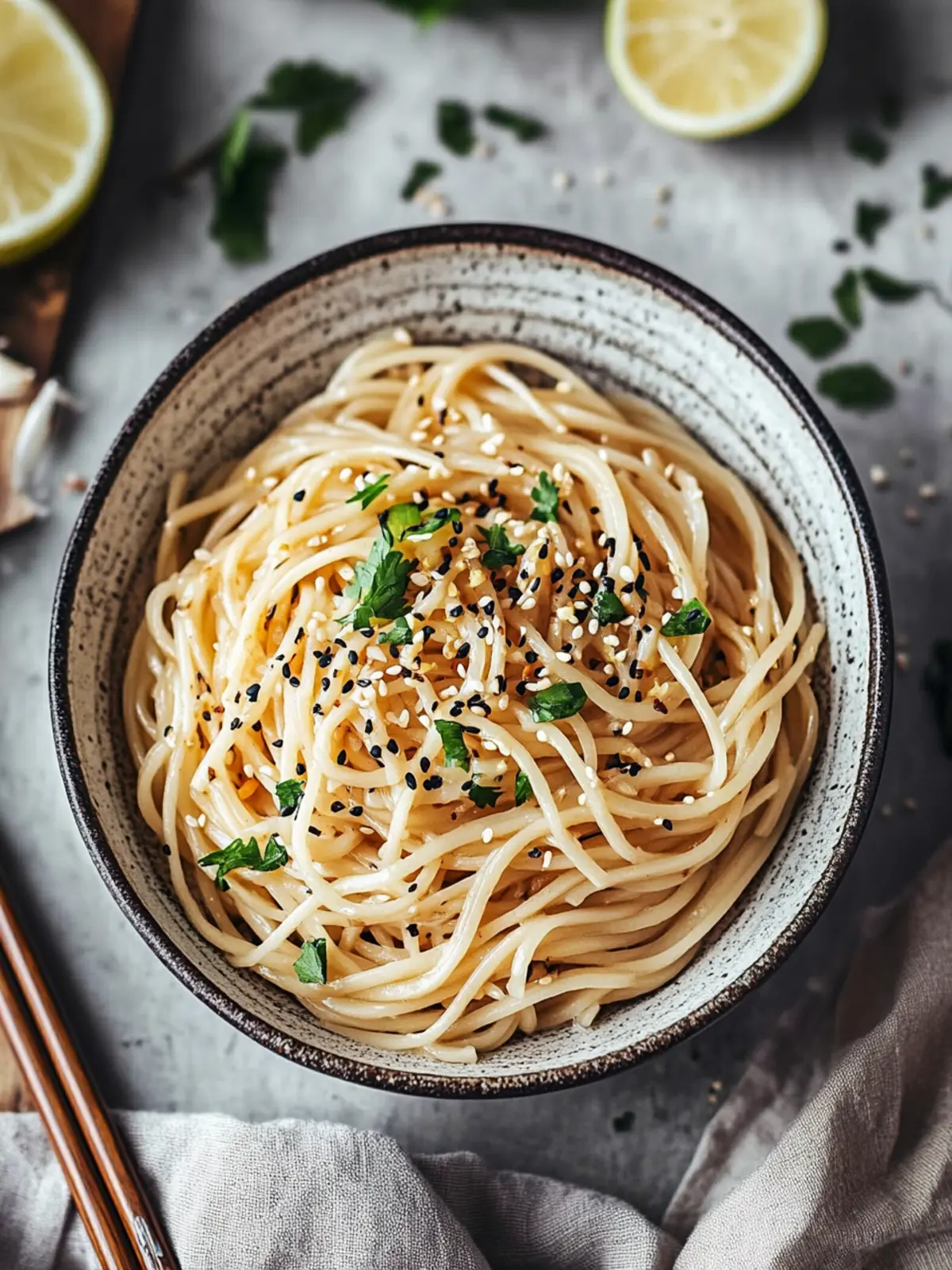 Easy Garlic Sesame Noodles: 15-Minute Comfort Food Delight 5 Garlic Sesame Noodles
