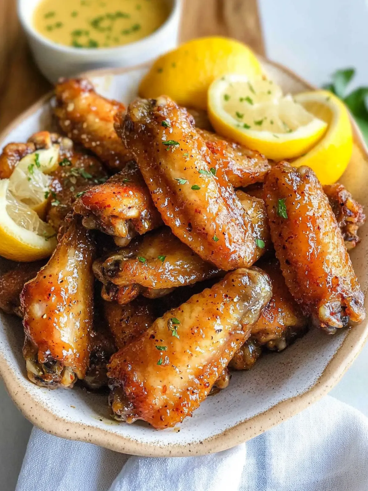 Crispy Honey Lemon Pepper Wings That Will Wow Your Guests 4 Honey Lemon Pepper Wings