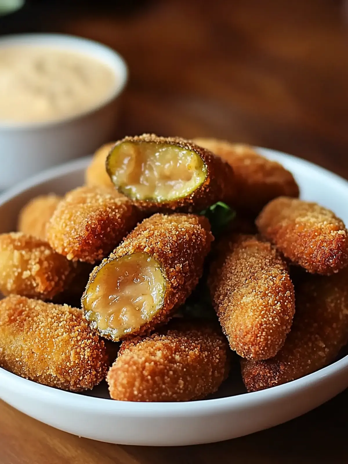 Crispy Stuffed Fried Pickles: Your New Favorite Game Day Snack 3 Stuffed Fried Pickles