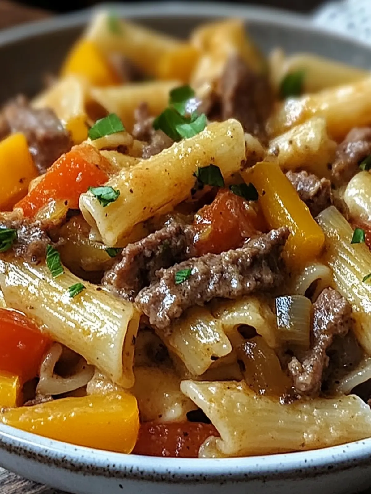 Ultimate Philly Cheesesteak Pasta for Cozy Family Nights 2 Philly Cheesesteak Pasta