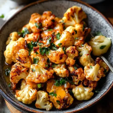Moroccan Cauliflower with Tahini-Honey: 5-Ingredient Bliss 9 Moroccan Cauliflower with Tahini-Honey (5 Ingredients)
