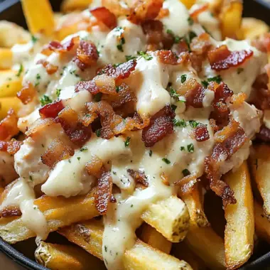 Ultimate Chicken Bacon Ranch Fries Recipe You'll Love 9 Chicken Bacon Ranch Fries Recipe
