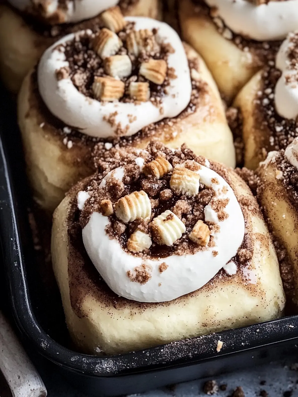 Gooey S'mores Cinnamon Rolls That Bring Campfire Joy Home 5 S’mores Cinnamon Rolls
