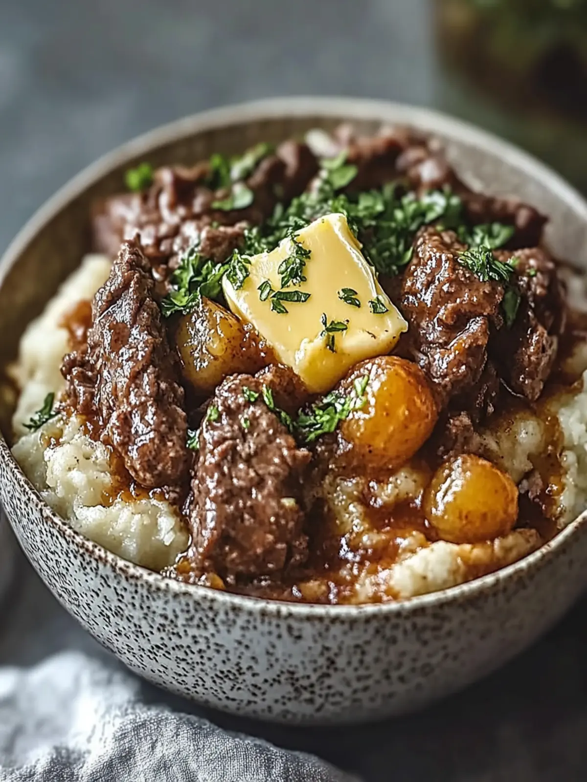 Beefy Garlic Butter Bowl: Comfort Food Made Easy 4 Beefy Garlic Butter Bowl