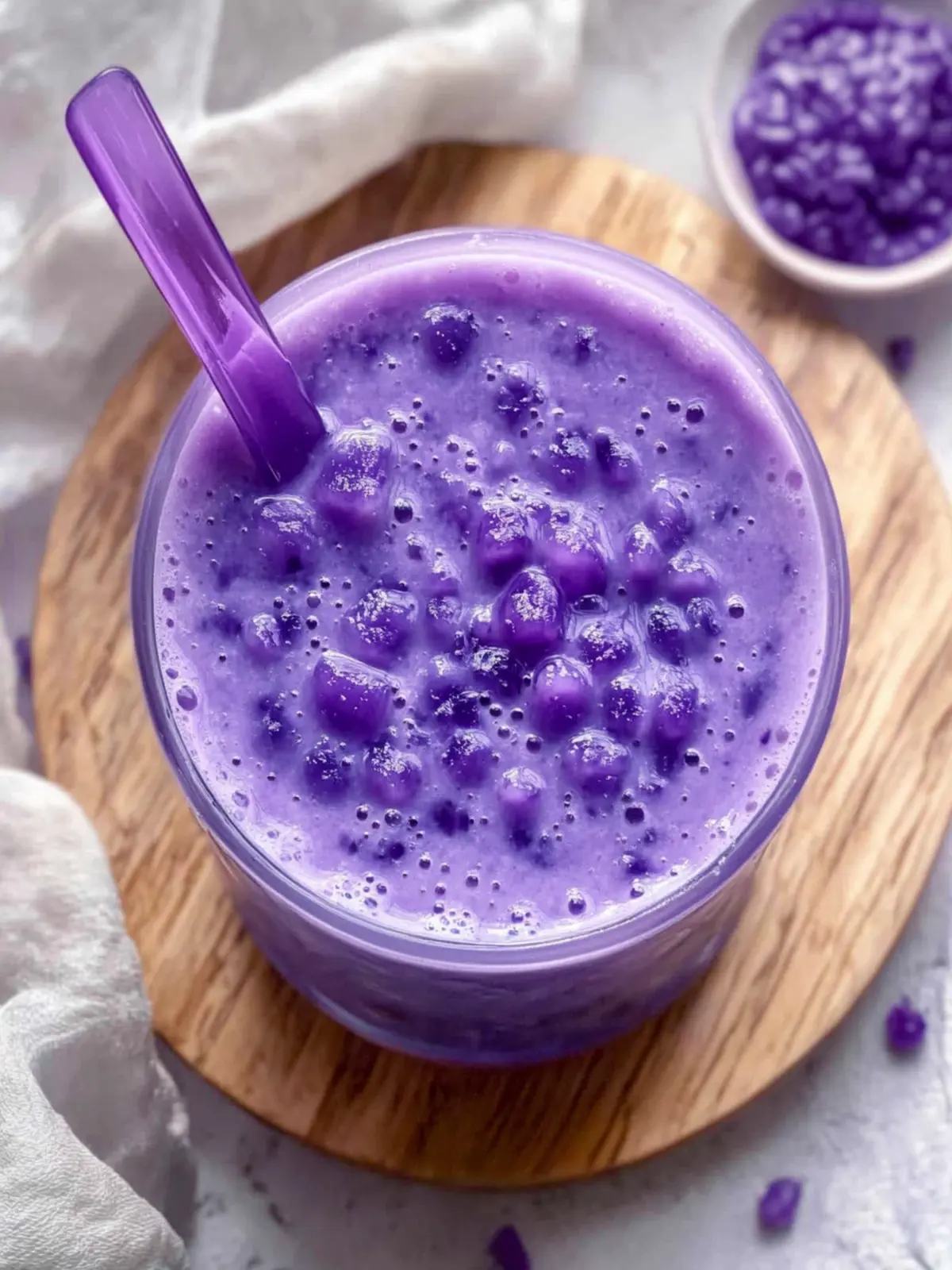 Delight in Ube Sago: Creamy, Tropical Dessert Fun 2 Ube Sago