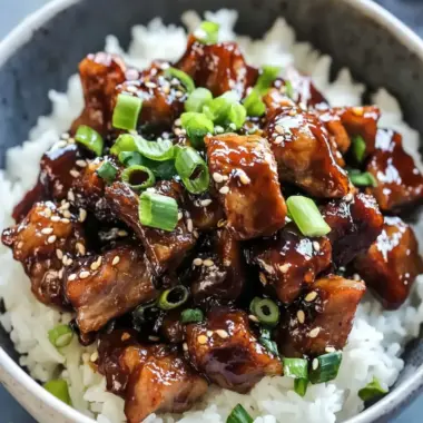 Sweet Caramelized Pork with Rice for Ultimate Comfort Food 10 Sweet caramelized pork with rice