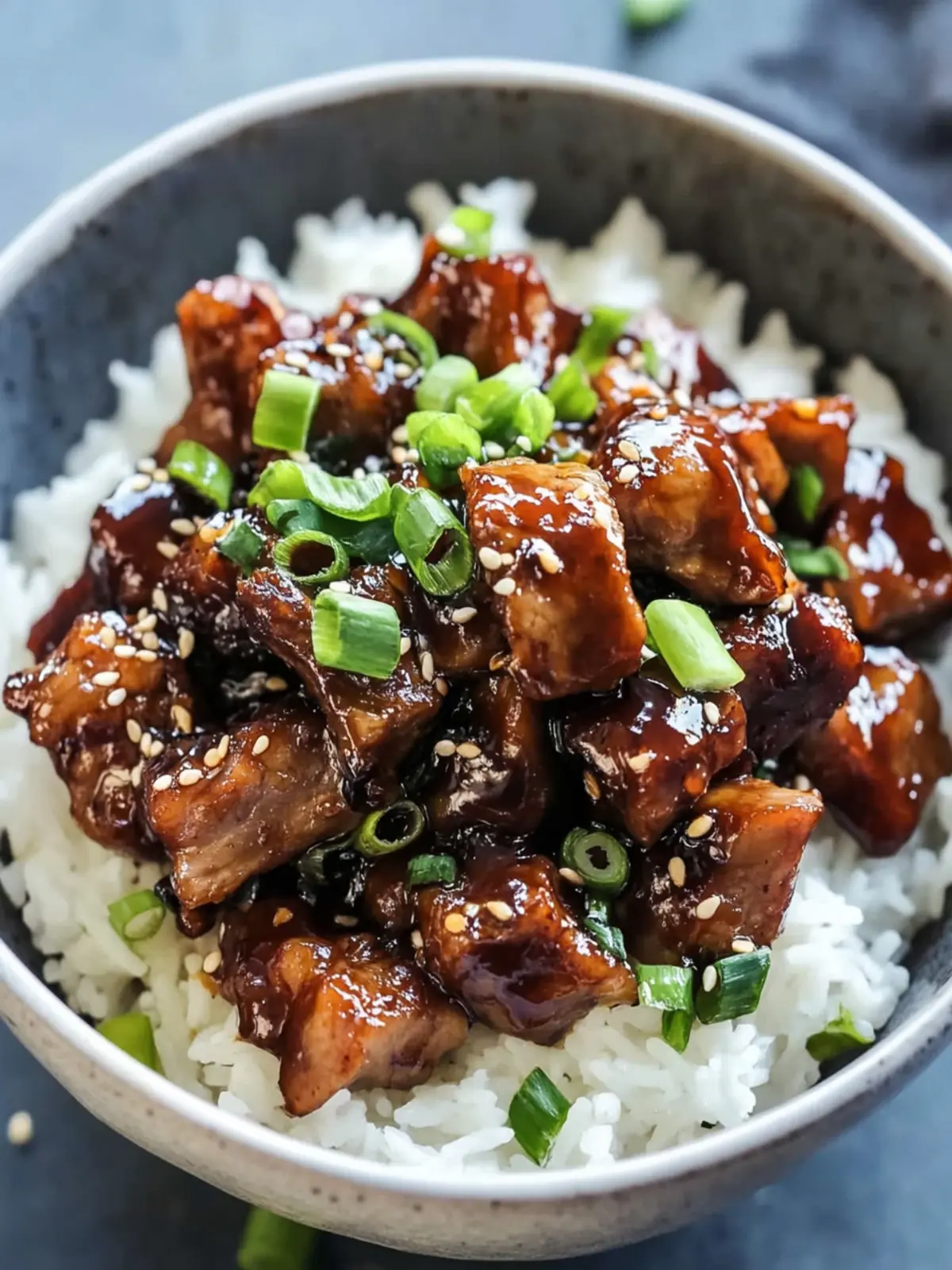Sweet Caramelized Pork with Rice for Ultimate Comfort Food 5 Sweet caramelized pork with rice