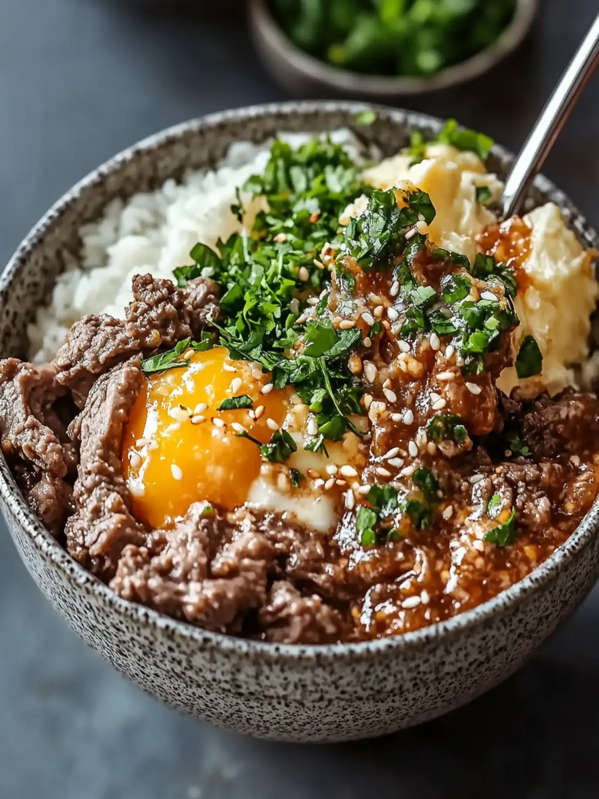 Beefy Garlic Butter Bowl: Comfort Food Made Easy 2 Beefy Garlic Butter Bowl