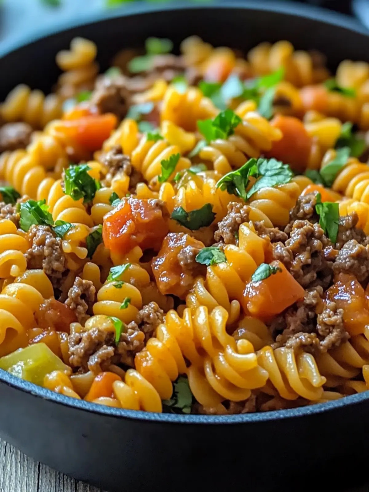 One Pot Beef Taco Pasta: Quick, Flavor-Packed Family Dinner 4 One Pot Beef Taco Pasta