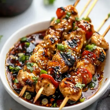 Savory Grilled Asian Chicken Skewers for Quick Weeknight Dinners 10 Grilled Asian Chicken Skewers