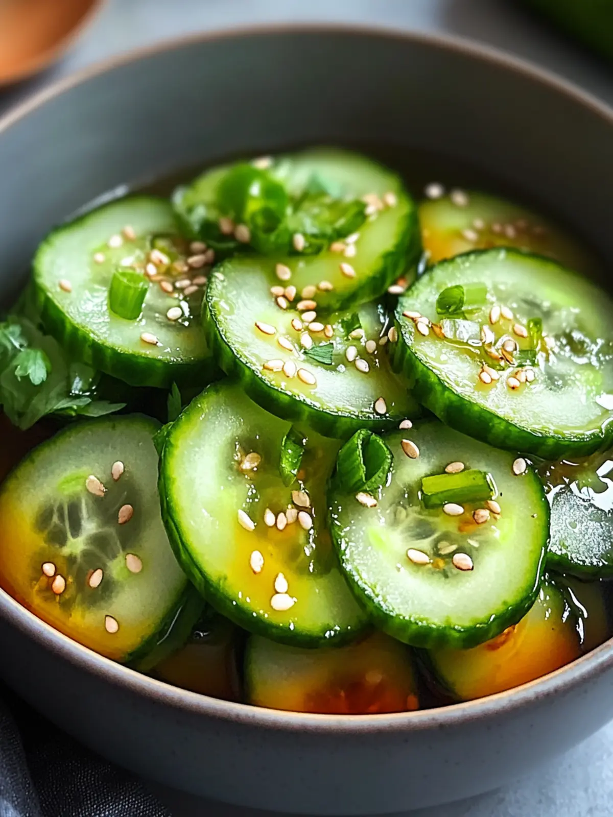 Easy Asian Cucumber Salad: Crunchy Goodness in Minutes 2 Easy Asian Cucumber Salad