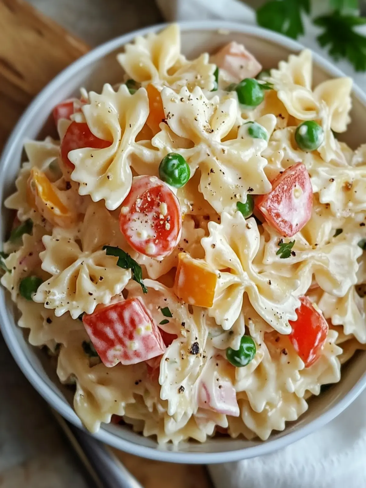 Delicious Creamy Bow Tie Pasta Salad for Every Occasion 3 Delicious Creamy Bow Tie Pasta Salad for Every Occasion