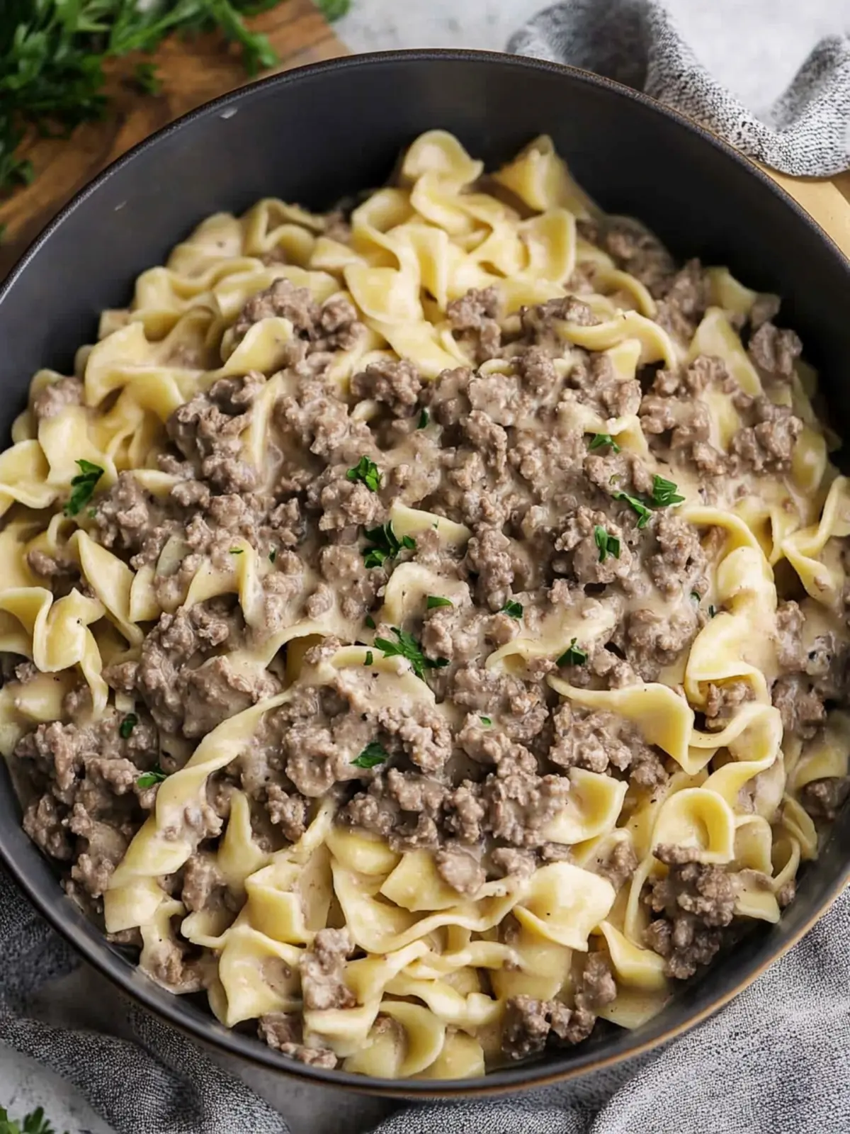 Creamy Easy Ground Beef Stroganoff in Just 30 Minutes 5 Easy Ground Beef Stroganoff (No Cream Soup)