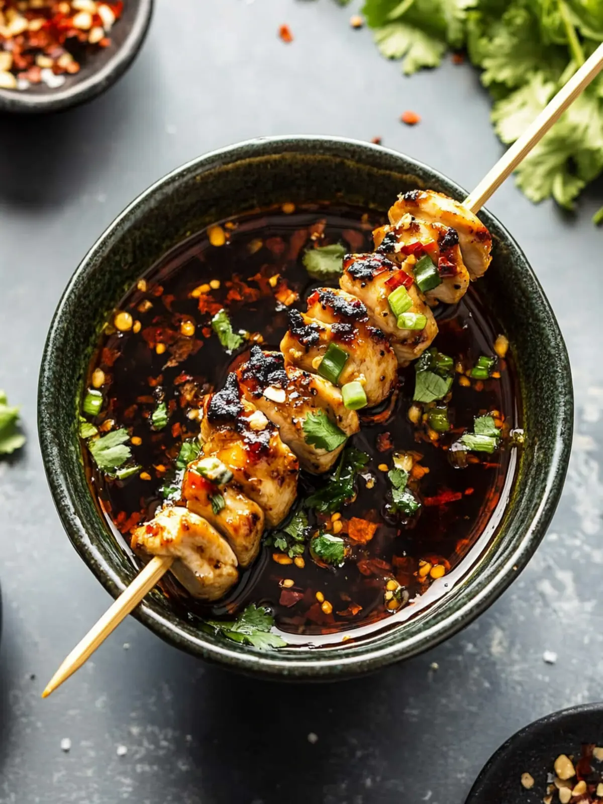 Savory Grilled Asian Chicken Skewers for Quick Weeknight Dinners 3 Grilled Asian Chicken Skewers