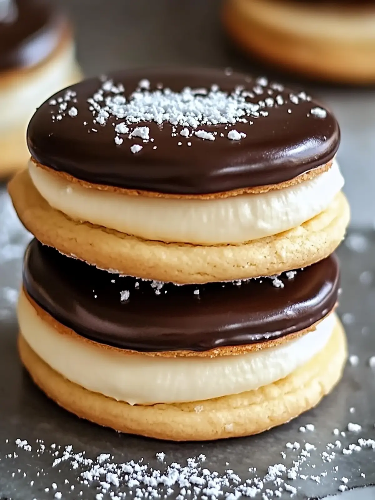 Boston Cream Pie Cookies: Easy Treats with Heavenly Filling 4 Boston Cream Pie Cookies