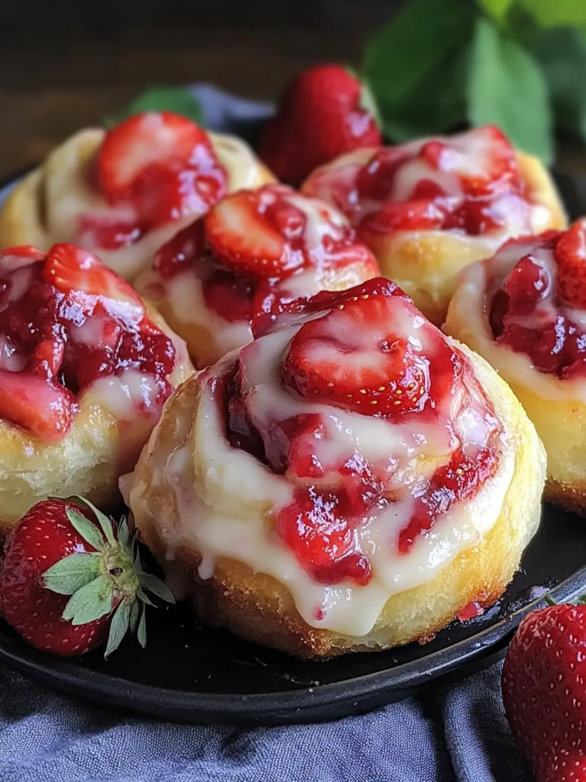 Decadent Strawberry Cheesecake Cinnabon Rolls to Savor 4 Strawberry Cheesecake Cinnabon Rolls