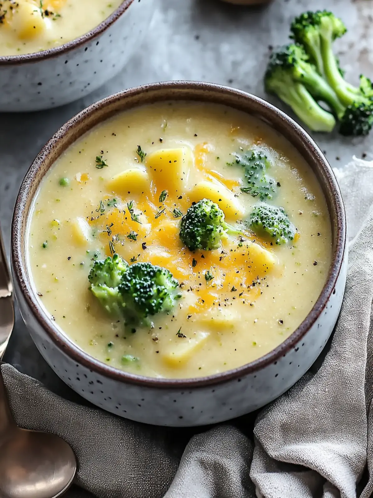 Creamy Broccoli Potato Cheese Soup for Cozy Nights at Home 4 Creamy Broccoli Potato Cheese Soup for Cozy Nights