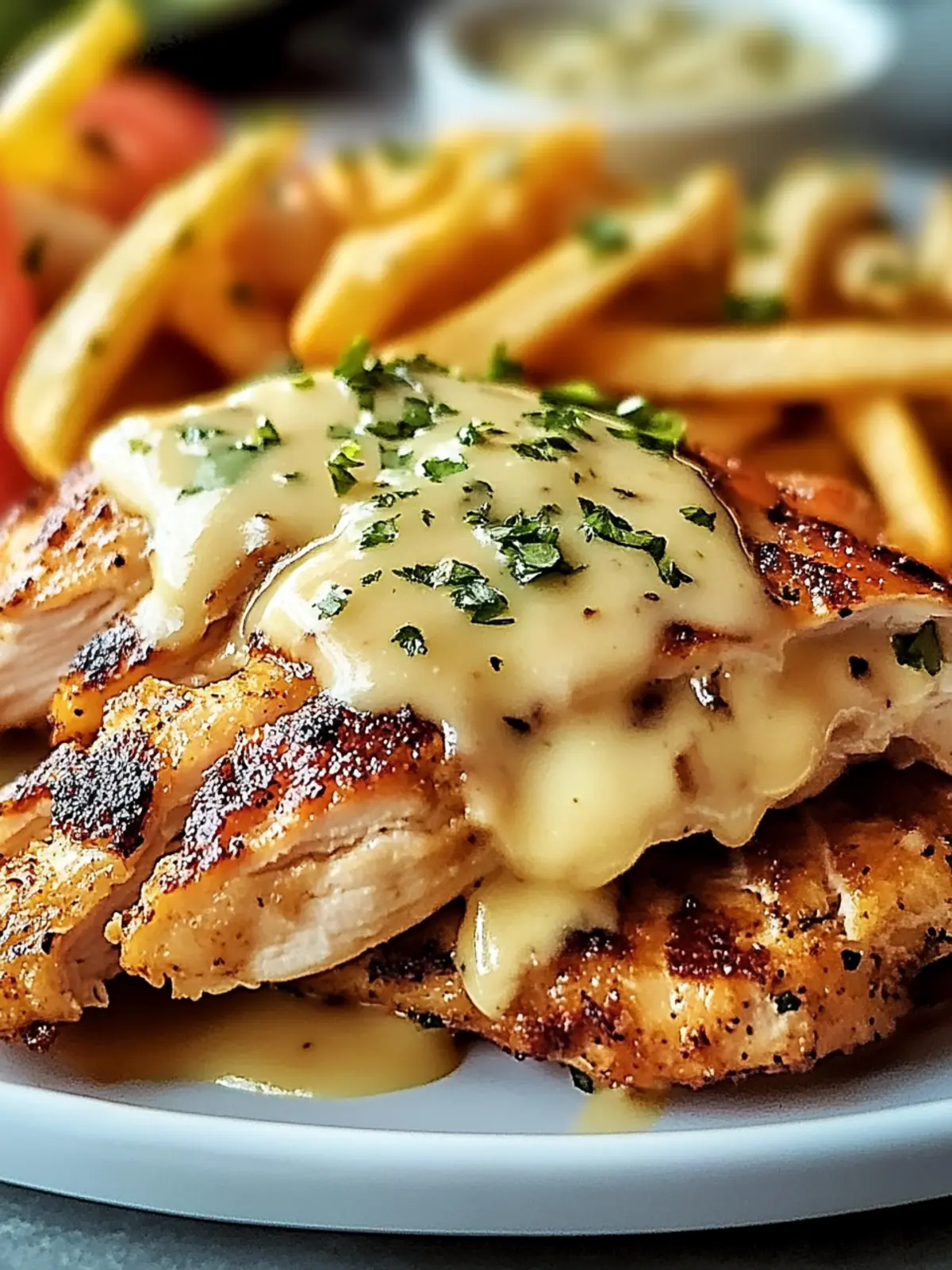 Crispy Malibu Chicken with Creamy Mustard Sauce Magic 3 Malibu Chicken