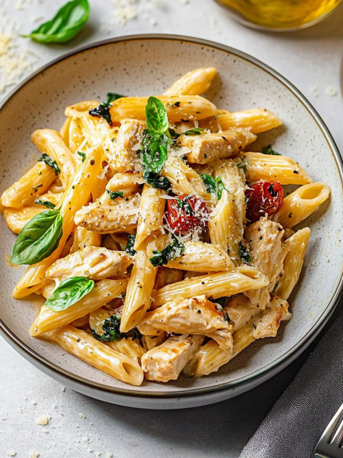 35-Minute Creamy Tuscan Chicken Pasta for Ultimate Comfort 3 35-Minute Creamy Tuscan Chicken Pasta
