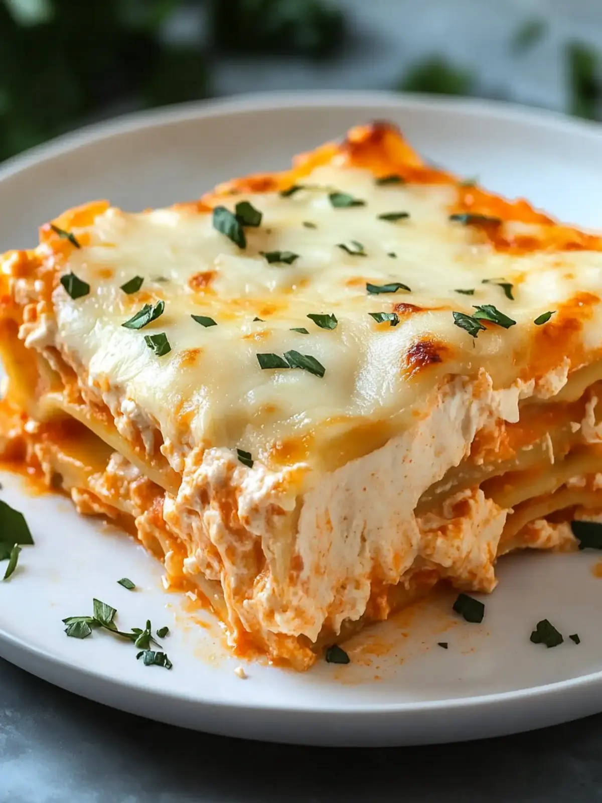 Cheesy Buffalo Ranch Chicken Lasagna That Will Ignite Your Tastebuds 5 Cheesy Buffalo Ranch Chicken Lasagna