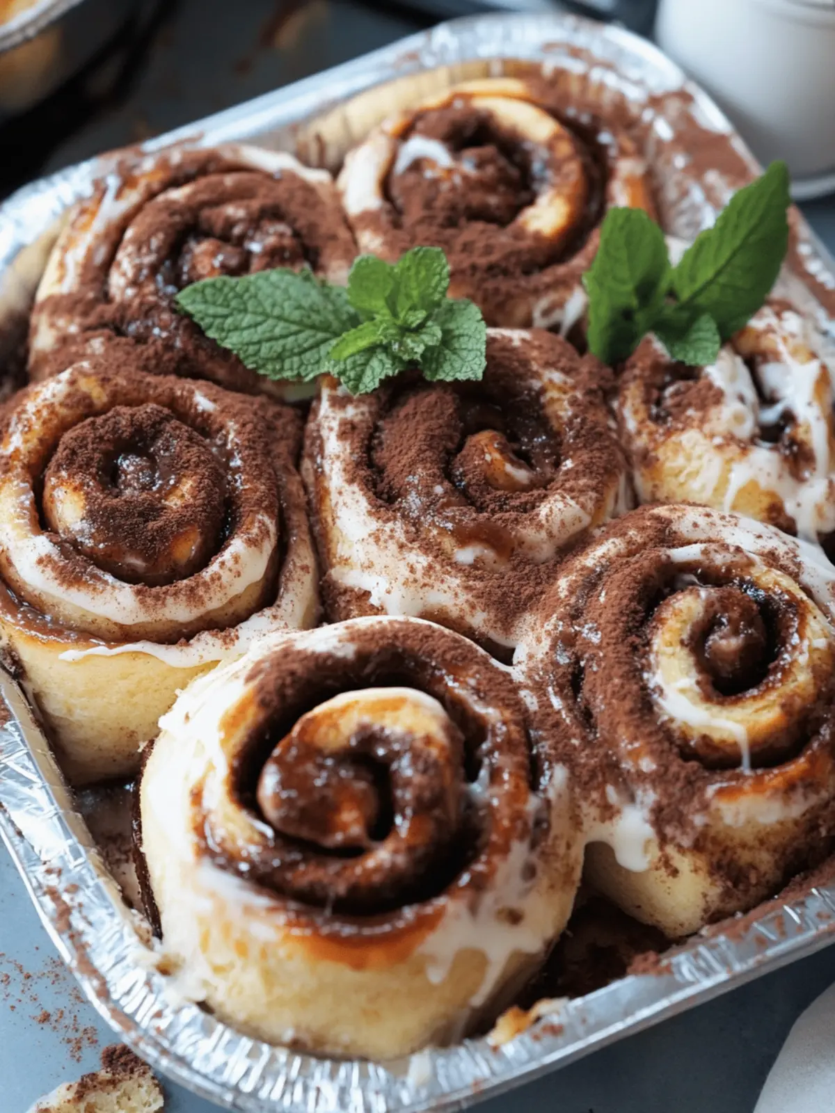 Decadent Tiramisu Cinnamon Rolls to Satisfy Your Sweet Tooth 5 Tiramisu Cinnamon Rolls