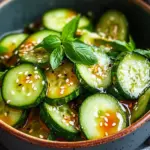 Easy Asian Cucumber Salad: Crunchy Goodness in Minutes 85 Easy Asian Cucumber Salad