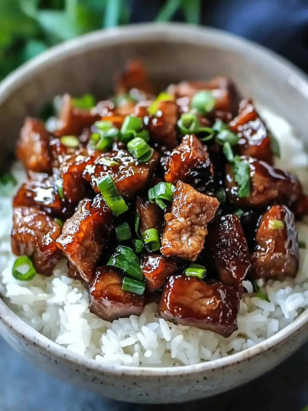 Sweet Caramelized Pork with Rice for Ultimate Comfort Food 4 Sweet caramelized pork with rice