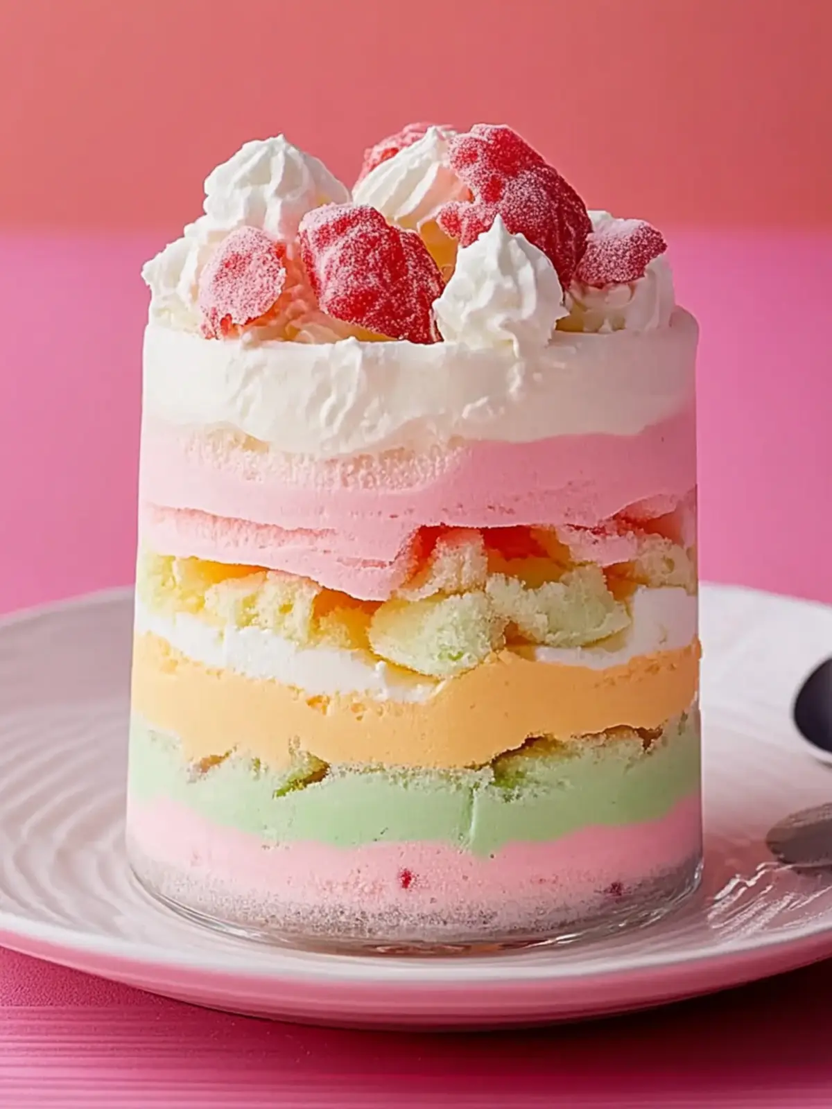 Refreshing Layered Sherbet Dessert: Your No-Bake Summer Treat 4 Layered Sherbet Dessert