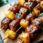 Pineapple BBQ Pork Skewers That Will Wow Your Taste Buds 6 Pineapple BBQ Pork Skewers