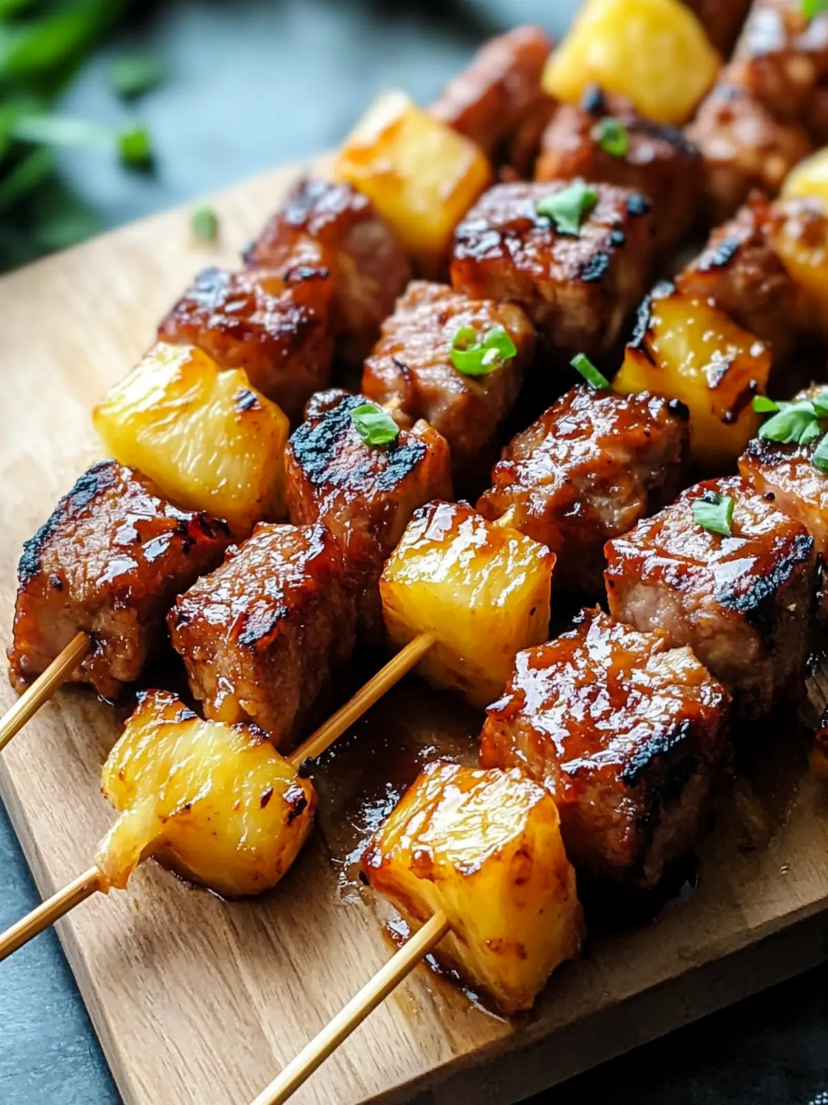 Pineapple BBQ Pork Skewers That Will Wow Your Taste Buds 5 Pineapple BBQ Pork Skewers