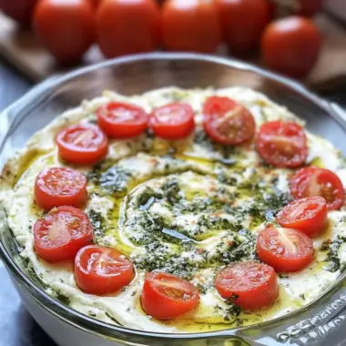 Irresistibly Easy 3 Ingredient Warm Caprese Dip Recipe 9 Easy 3 Ingredient Warm Caprese Dip