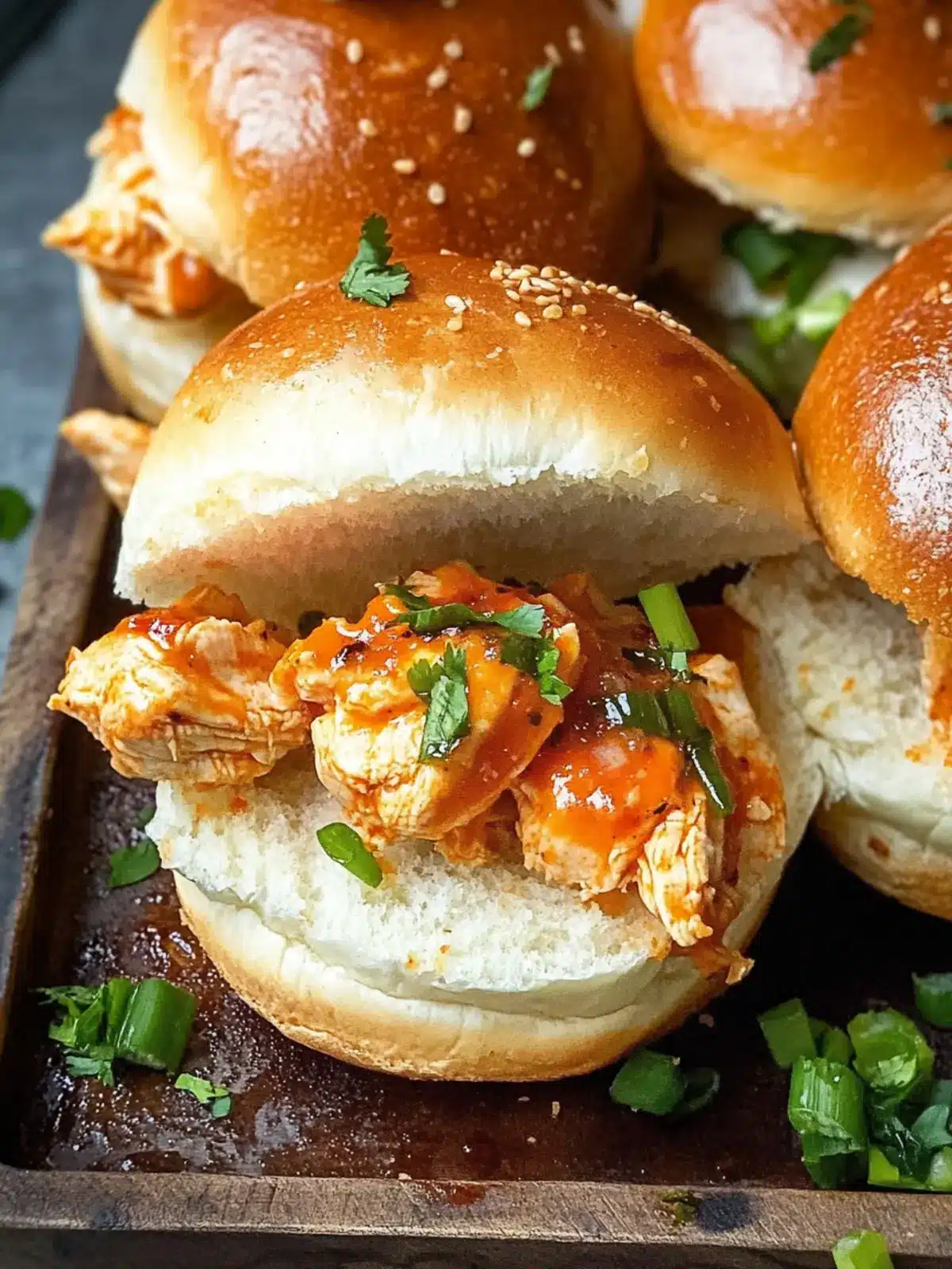 Spicy Buffalo Chicken Sliders You Can't Resist for Game Day 4 Spicy Buffalo Chicken Sliders