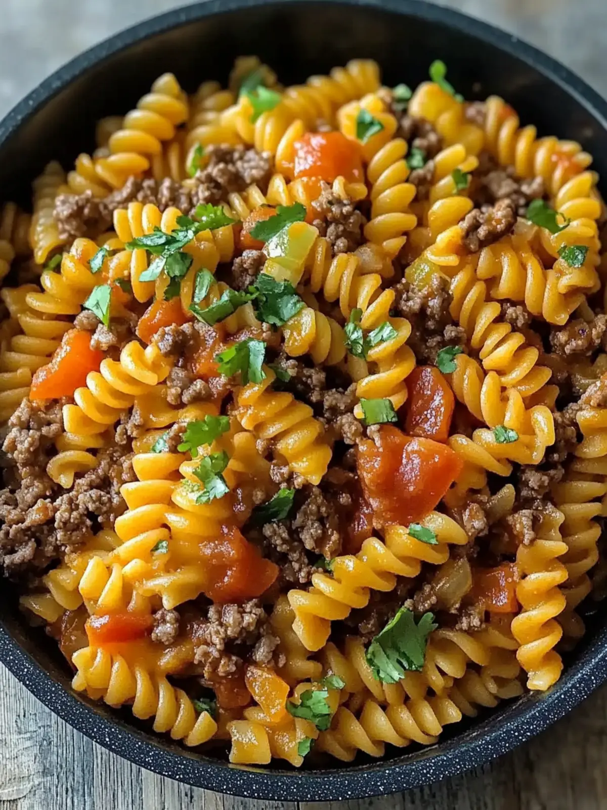 One Pot Beef Taco Pasta: Quick, Flavor-Packed Family Dinner 2 One Pot Beef Taco Pasta