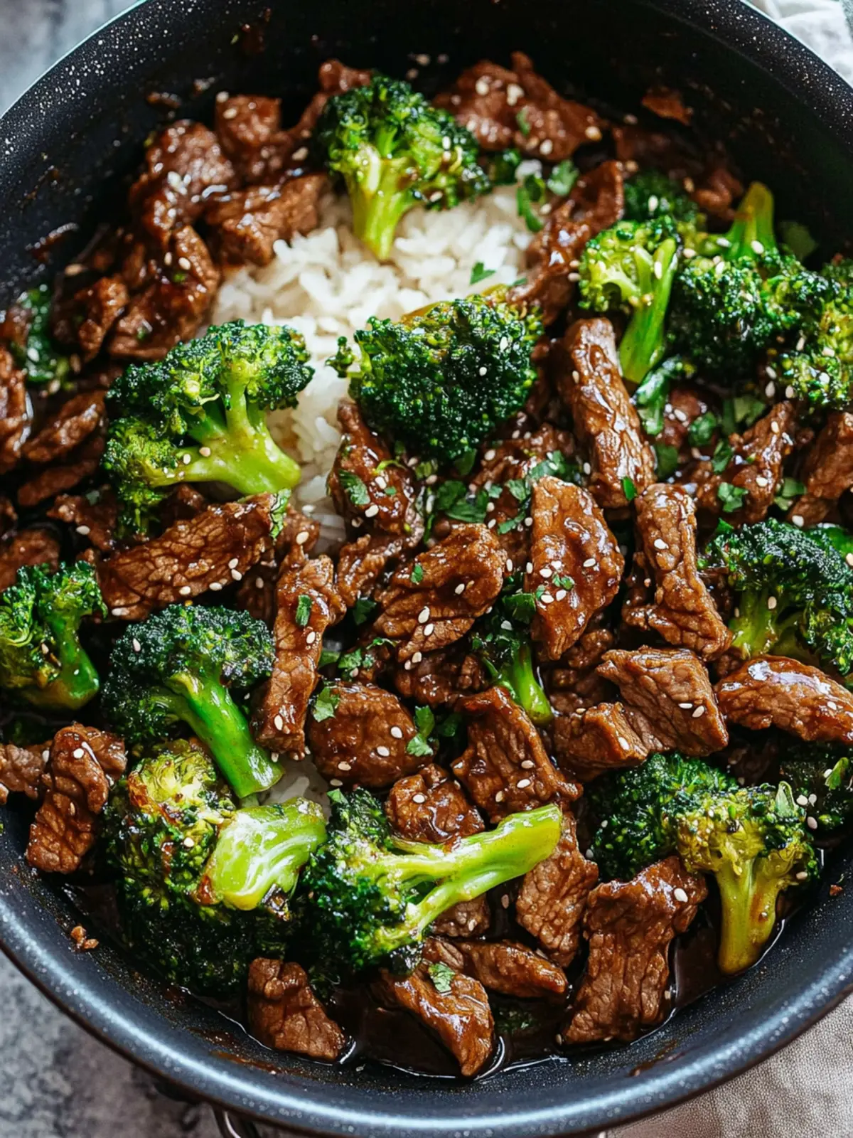 Chinese Beef and Broccoli One Pan Take-Out You Can Make at Home 3 Chinese Beef and Broccoli (One Pan Take-Out)