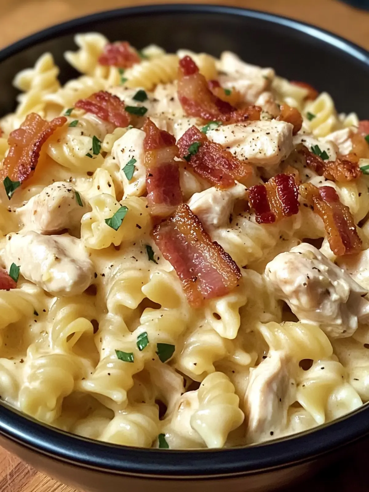 Irresistible Chicken Bacon Ranch Pasta: Comfort in Every Bite 2 Chicken Bacon Ranch Pasta