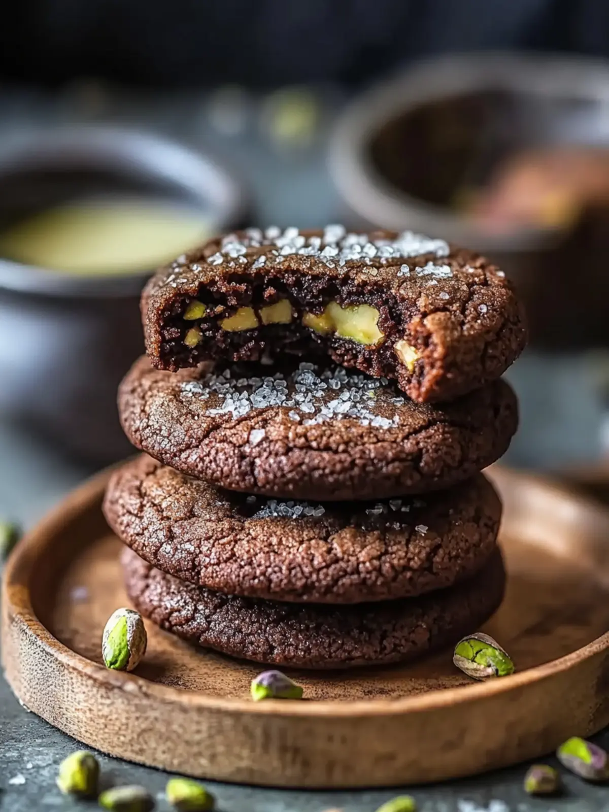 Dubai Chocolate Cookies with Crunchy Pistachio Delight Bliss 2 Dubai Chocolate Cookies with Crunchy Pistachio Delight