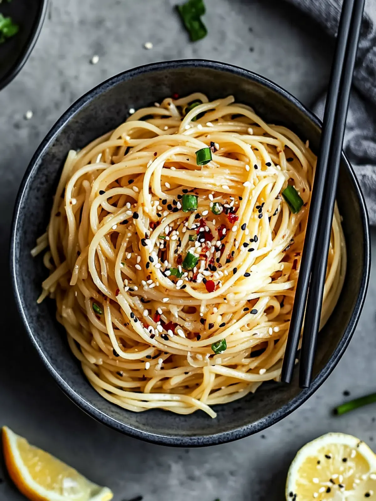 Easy Garlic Sesame Noodles: 15-Minute Comfort Food Delight 3 Garlic Sesame Noodles