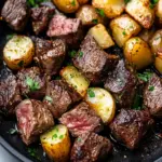 Garlic Butter Steak Bites and Potatoes in 20 Minutes Flat 11 Garlic Butter Steak Bites and Potatoes