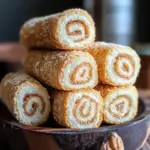Crispy Diploma Roll Cookies with Heavenly White Chocolate Filling 15 Crispy Diploma Roll Cookies