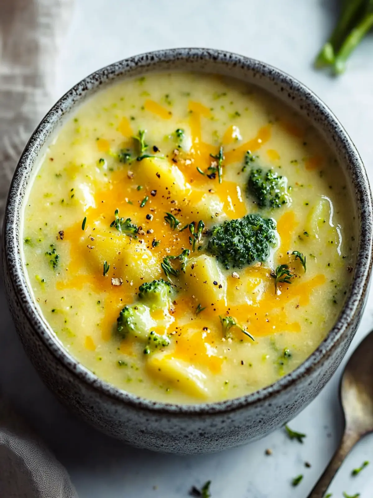 Comforting Broccoli Potato Cheese Soup for Cozy Nights 4 Broccoli Potato Cheese Soup