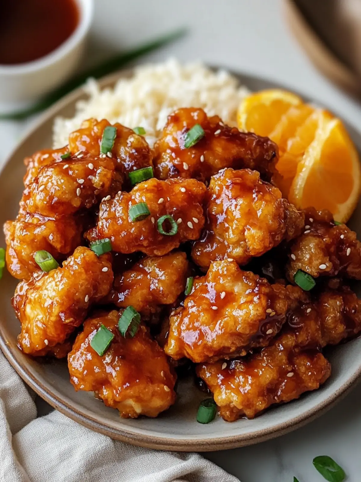 Savory Baked Orange Chicken: Healthy Dinner Bliss at Home 4 Baked Orange Chicken