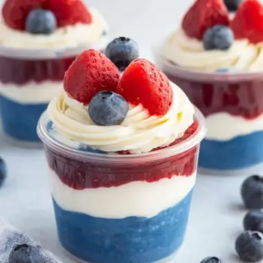 Mini No-Bake Red White and Blue Desserts That Wow Your Guests 9 Mini No-Bake Red White and Blue Desserts