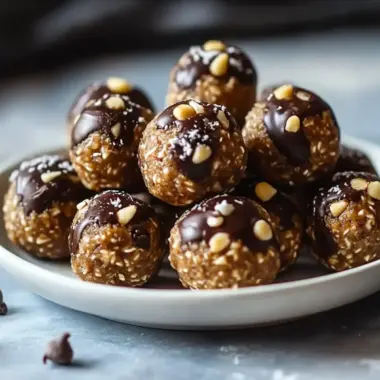 Delicious No-Bake Chocolate Peanut Butter Protein Balls Recipe 9 No-Bake Chocolate Peanut Butter Protein Balls