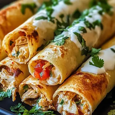 Cozy Crispy Chicken Taquitos for a Perfect Family Snack 9 Cozy Crispy Chicken Taquitos