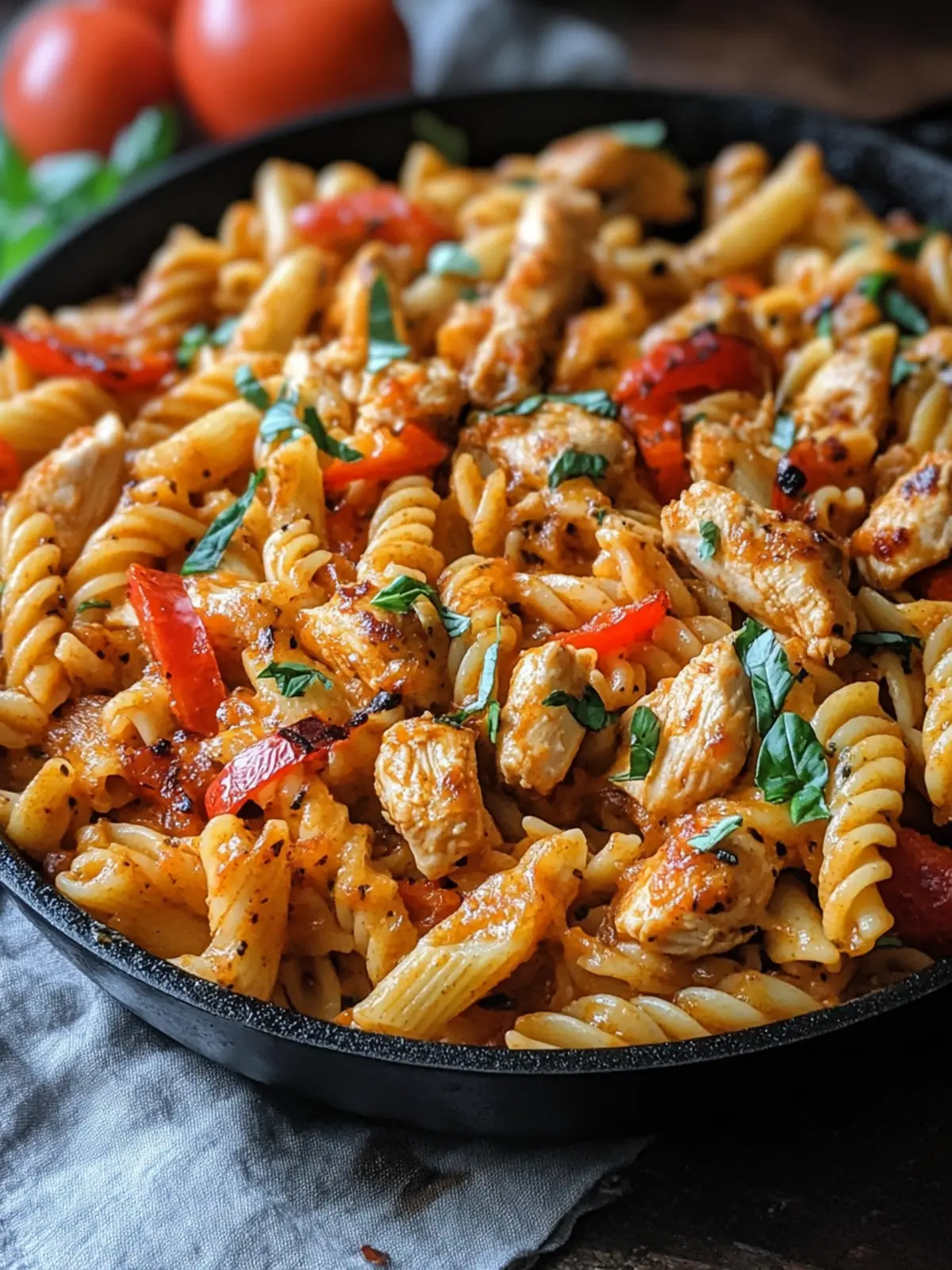 30-Minute High Protein Cajun Chicken Pasta Skillet Love 4 30-Minute High Protein Cajun Chicken Pasta Skillet