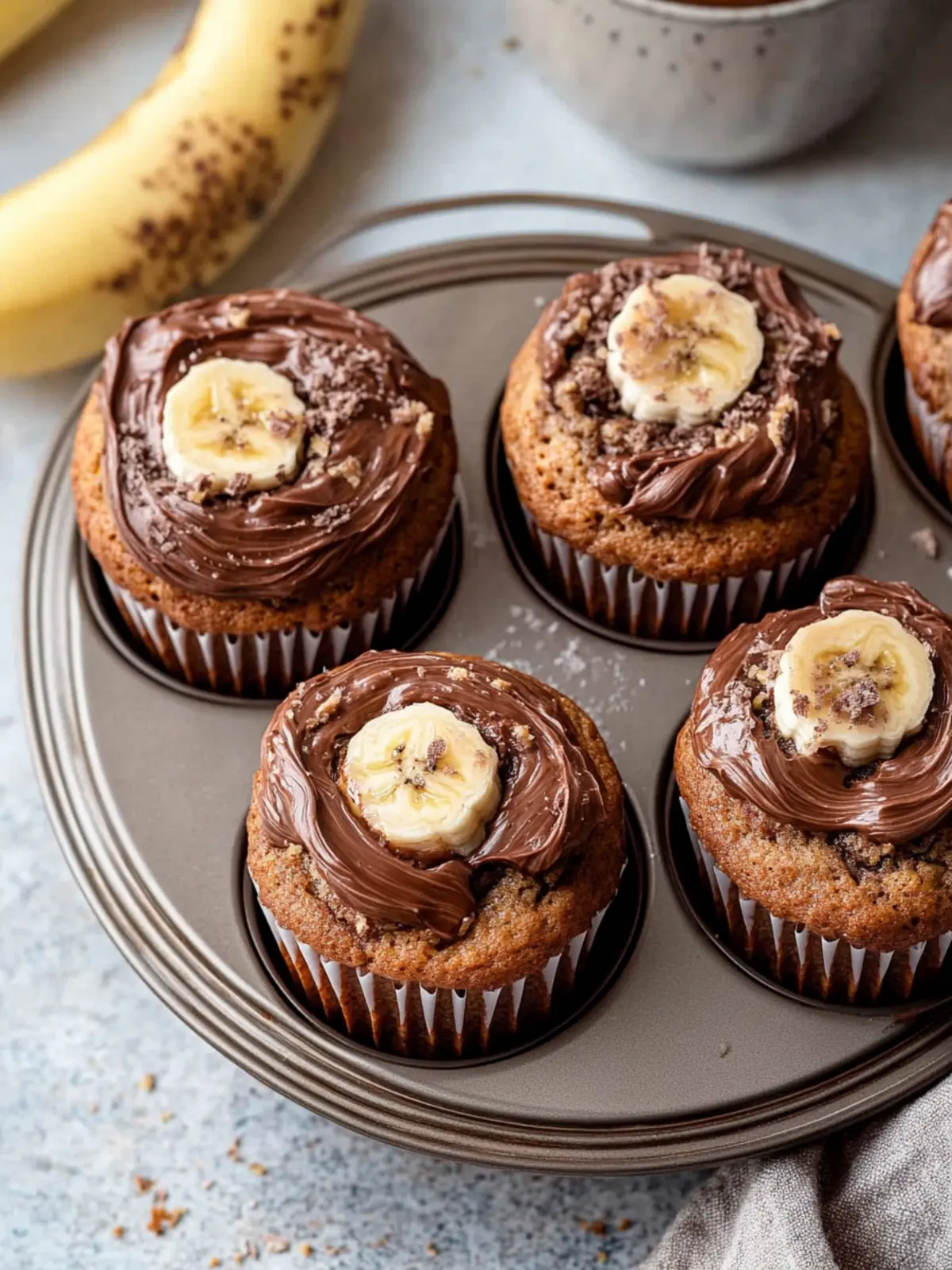Irresistible Nutella Banana Muffins You’ll Crave Daily 5 Nutella Banana Muffins