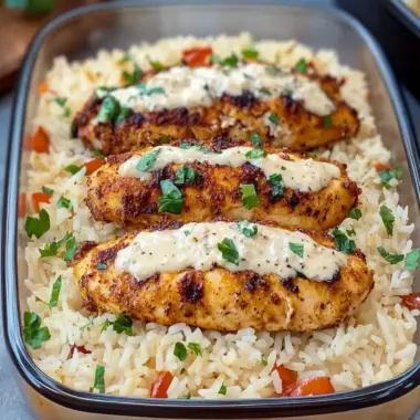 Creamy Cajun Chicken with Garlic Rice for a Cozy Dinner Delight 9 Creamy Cajun Chicken with Garlic Rice