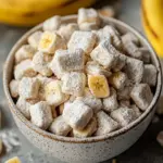 Banana Cream Pie Muddy Buddies for Sweet Snack Lovers 82 Banana Cream Pie Muddy Buddies